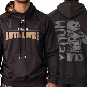 Moletom BLL x Venum Pullover Hoodie – Preto (Edição Limitada)